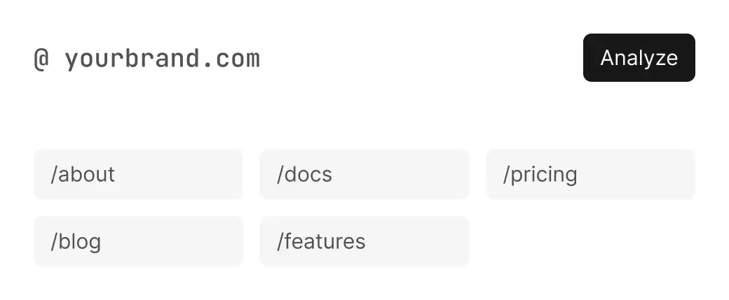Enter Your URL