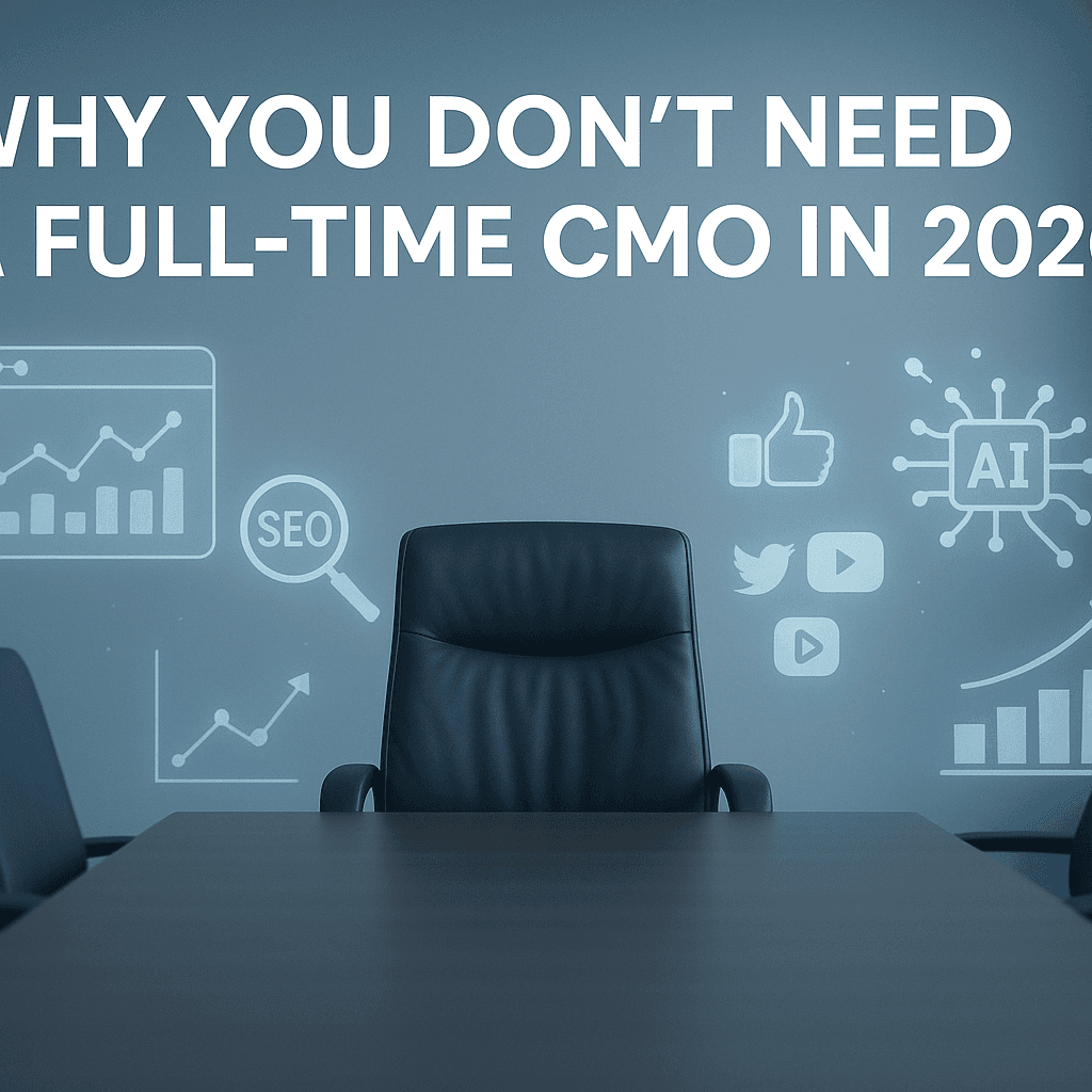 Why You Don’t Need a Full-Time CMO in 2026