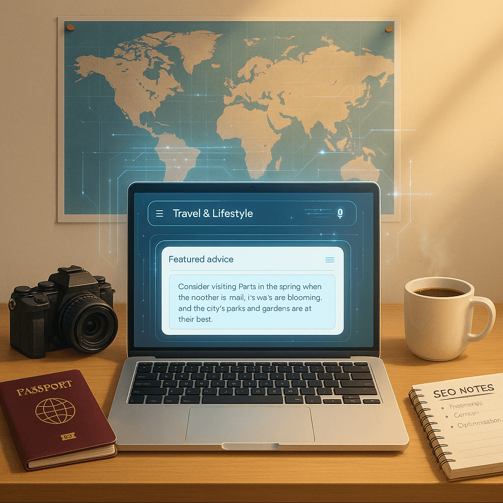 Getting Featured in Gemini’s "Travel & Lifestyle" AI Snippets