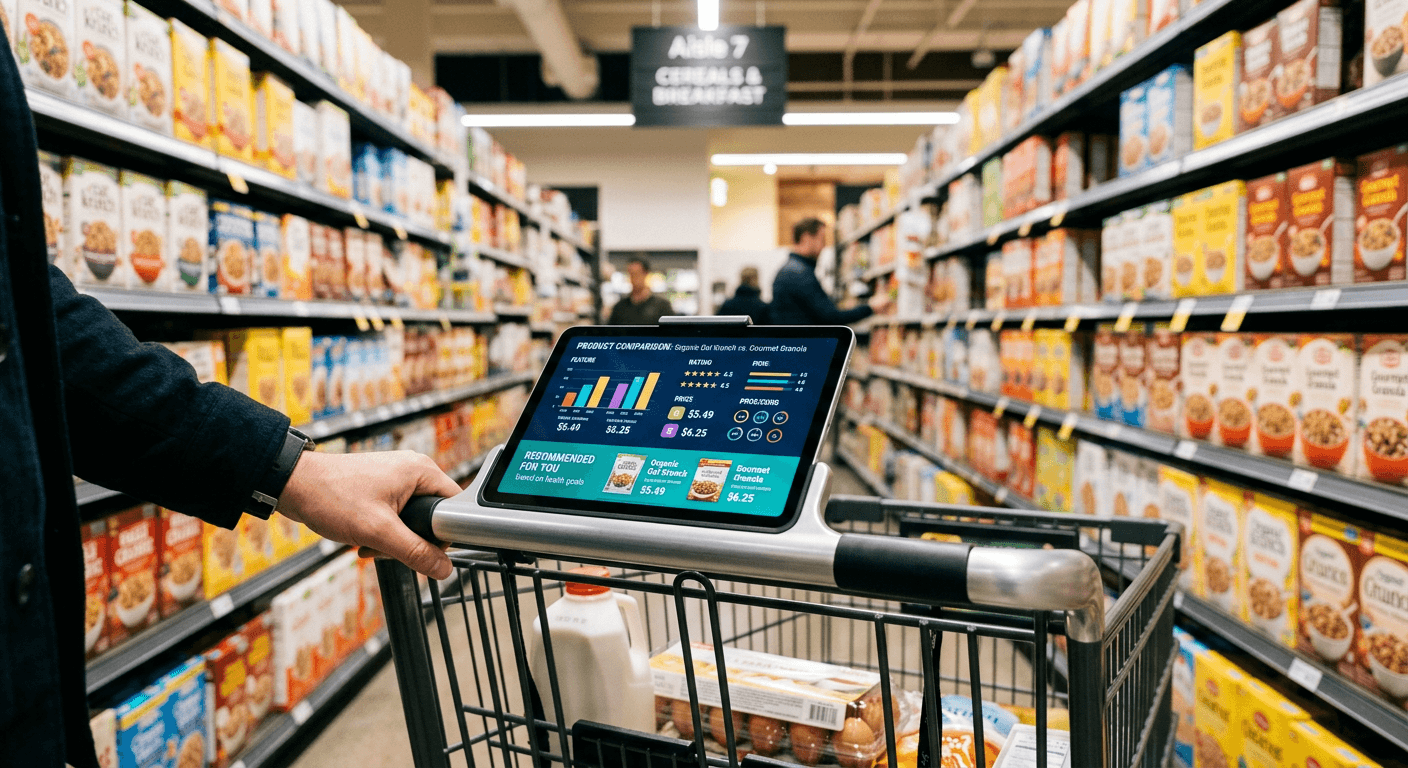 AI-Powered Shopping Carts Drive 32% Increase in Shopper Spending, Study Finds